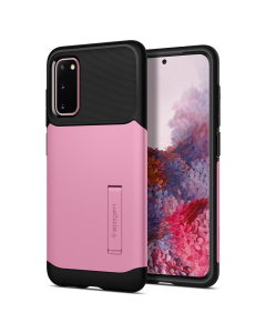 Защитный чехол Spigen для Galaxy S20 - Slim Armor - Розовый - ACS00660