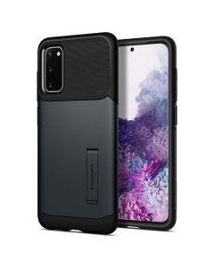 Защитный чехол Spigen для Galaxy S20 - Slim Armor - Синевато-серый - ACS00659