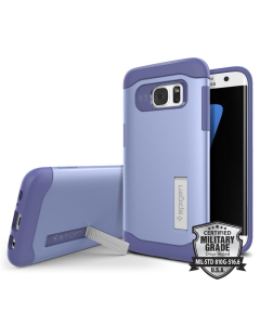 Защитный чехол Spigen для Galaxy S7 Edge - Slim Armor - Фиолетовый - 556CS20042
