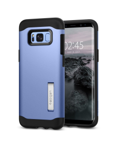 Защитный чехол Spigen для Galaxy S8 - Slim Armor - Голубой - 565CS20834