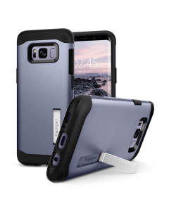 Защитный чехол Spigen для Galaxy S8 - Slim Armor - Серая Орхидея - 565CS21785