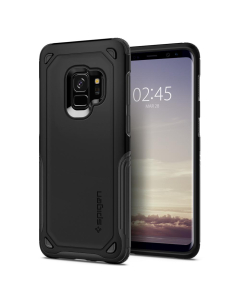 Защитный чехол Spigen для Galaxy S9 - Hybrid Armor - Черный - 592CS22842