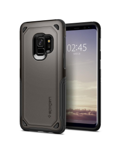 Защитный чехол Spigen для Galaxy S9 - Hybrid Armor - Темно-серый - 592CS22843