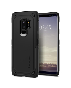 Защитный чехол Spigen для Galaxy S9 Plus - Hybrid Armor - Черный - 593CS22929