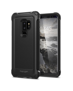 Защитный чехол Spigen для Galaxy S9 Plus - Pro Guard - Черный - 593CS22983