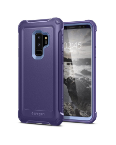 Защитный чехол Spigen для Galaxy S9 Plus - Pro Guard - Фиолетовый - 593CS22985