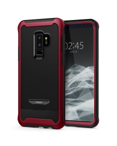 Защитный чехол Spigen для Galaxy S9 Plus - Reventon - Красный - 593CS22980
