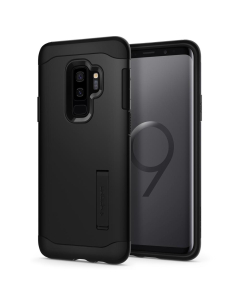 Защитный чехол Spigen для Galaxy S9 Plus - Slim Armor - Черный - 593CS22967