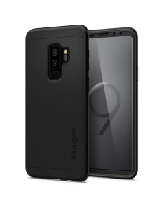 Защитный чехол Spigen для Galaxy S9 Plus - Thin Fit 360 - Черный - 593CS22959