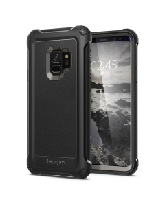 Защитный чехол Spigen для Galaxy S9 - Pro Guard - Темно-серый - 592CS22895