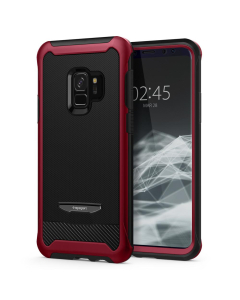 Защитный чехол Spigen для Galaxy S9 - Reventon - Красный - 592CS22893