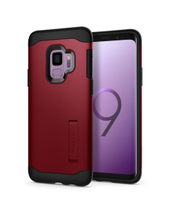 Защитный чехол Spigen для Galaxy S9 - Slim Armor - Красный - 592CS22882