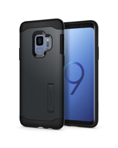 Защитный чехол Spigen для Galaxy S9 - Slim Armor - Синевато-серый - 592CS22879