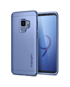 Защитный чехол Spigen для Galaxy S9 - Thin Fit 360 - Голубой - 592CS22873