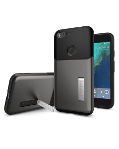 Защитный чехол Spigen для Google Pixel - Slim Armor - Темно-Серый - F14CS20900