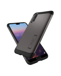 Защитный чехол Spigen для Huawei P20 Pro - Slim Armor - Темно-серый - L23CS24016
