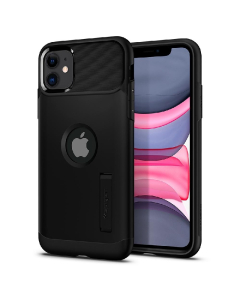 Защитный чехол Spigen для iPhone 11 - Slim Armor - Черный - 076CS27076