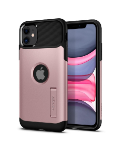 Защитный чехол Spigen для iPhone 11 - Slim Armor - Розовое золото - 076CS27078