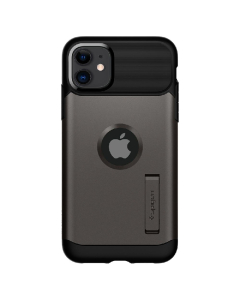 Защитный чехол Spigen для iPhone 11 - Slim Armor - Темно-серый - 076CS27082