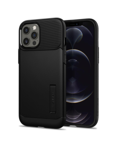 Защитный чехол Spigen для iPhone 12 Pro Max - Slim Armor - Чёрный - ACS01479