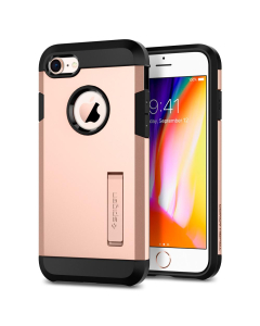 Защитный чехол Spigen для iPhone SE (2022/2020)/8/7 - Tough Armor 2 - Красное золото - 054CS22572