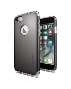 Защитный чехол Spigen для iPhone SE (2022/2020)/8/7 - Hybrid Armor - Темно-серый - 042CS20693