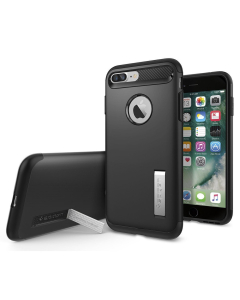 Защитный чехол Spigen для iPhone 7 Plus / 8 Plus - Slim Armor - Черный - 043CS20648
