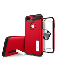 Защитный чехол Spigen для iPhone 7 Plus / 8 Plus - Slim Armor - Красный - 043CS21521