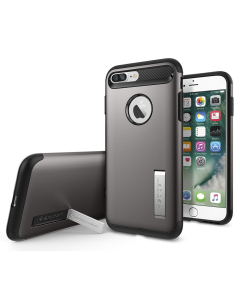 Защитный чехол Spigen для iPhone 7 Plus / 8 Plus - Slim Armor - Темно-серый - 043CS20309