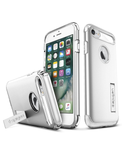 Защитный чехол Spigen для iPhone SE (2022/2020)/8/7 - Slim Armor - Серебристый - 042CS20305