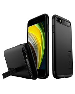 Защитный чехол Spigen для iPhone SE (2022/2020)/8/7 - Slim Armor - Черный - ACS00886
