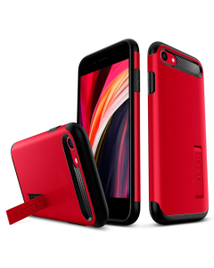 Защитный чехол Spigen для iPhone SE (2022/2020)/8/7 - Slim Armor - Красный - ACS01240