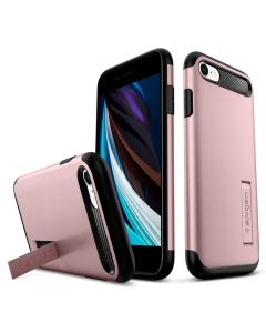 Защитный чехол Spigen для iPhone SE (2022/2020)/8/7 - Slim Armor - Розовый - ACS00888
