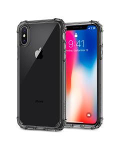 Защитный чехол Spigen для iPhone X / XS - Crystal Shell - Темный кристалл - 057CS22142