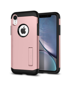 Защитный чехол Spigen для iPhone XR - Slim Armor - Розовое золото - 064CS25147