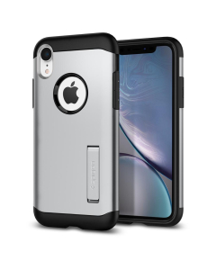 Защитный чехол Spigen для iPhone XR - Slim Armor - Серебристый - 064CS25149