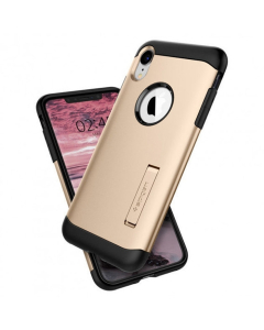 Защитный чехол Spigen для iPhone XR - Slim Armor - Золотой - 064CS25144