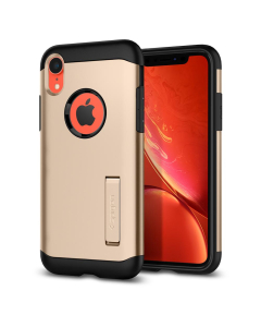 Защитный чехол Spigen для iPhone XR - Slim Armor - Золотой - 064CS24529