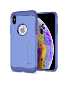 Защитный чехол Spigen для iPhone X / XS - Slim Armor - Фиолетовый - 063CS25135