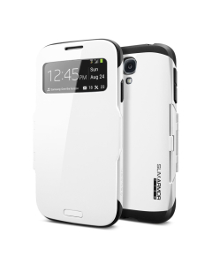 Защитный чехол Spigen для Galaxy S4 - Slim Armor View - Белый - SGP10344