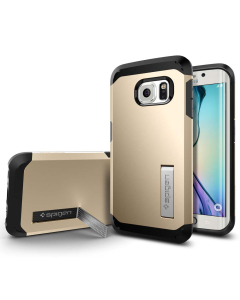 Защитный чехол Spigen для Galaxy S6 Edge - Tough Armor - Шампань - SGP11431