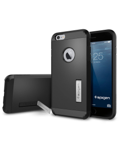 Защитный чехол Spigen для iPhone 6s Plus / 6 Plus - Tough Armor - Темно-серый - SGP11053