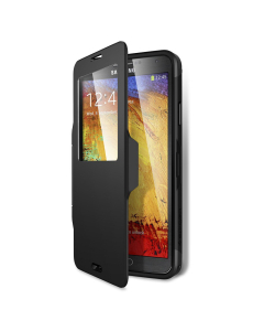 Защитный чехол Spigen для Galaxy Note 3 - Slim Armor View - Черный - SGP10682