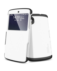 Защитный чехол Spigen для Nexus 5 - Slim Armor View - Белый - SGP10793