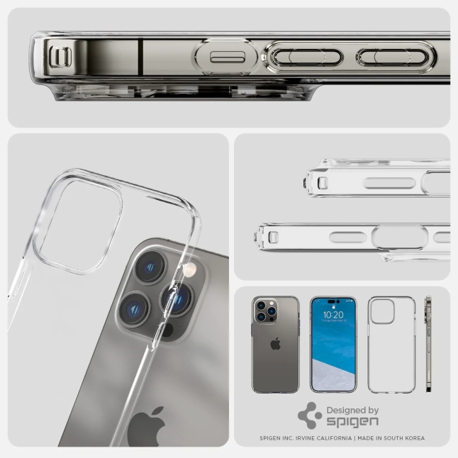 iphone 14 pro spigen liquid crystal