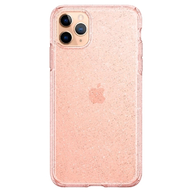 Чехол-капсула SPIGEN для iPhone 11 Pro Max - Liquid Crystal Glitter - Розовый кварц - 075CS27132