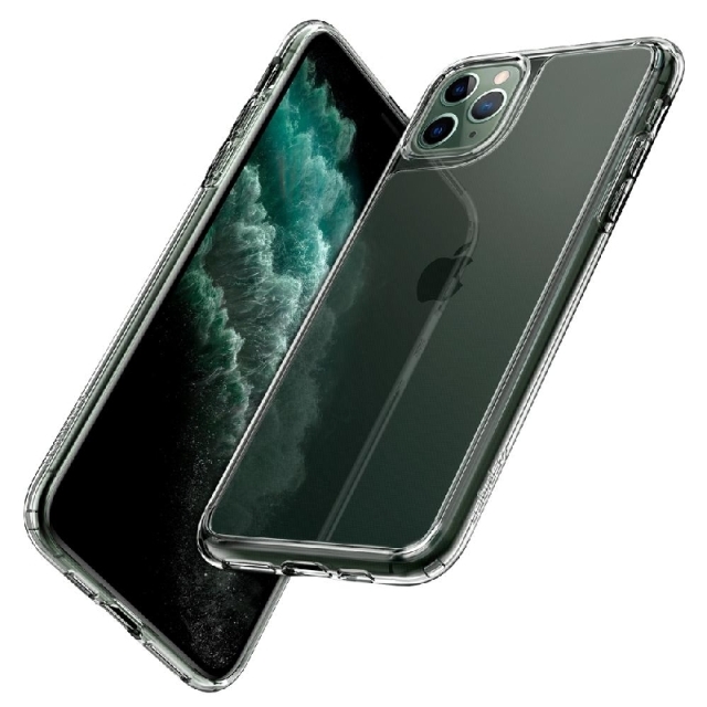 Гибридный чехол SPIGEN для iPhone 11 Pro Max - Quartz Hybrid - Кристально прозрачный - 075CS27425