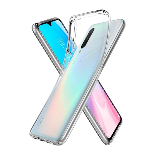 Чехол-капсула SPIGEN для Xiaomi Mi 9 Lite - Liquid Crystal - Кристально-прозрачный - S52CS26401