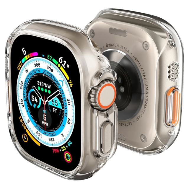 Чехол SPIGEN для Apple Watch Ultra (49 mm) - Thin Fit - Прозрачный - ACS05917
