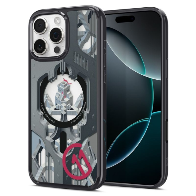 Чехол SPIGEN для iPhone 16 Pro Max - c11 Ultra Hybrid T MagSafe - Навигатор - ACS09367